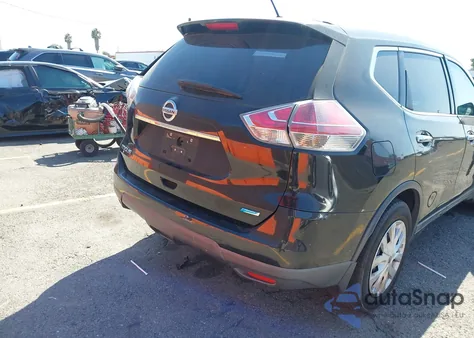 2014 Nissan Rogue S z USA, uszkodzony, nr VIN 5N1AT2MT8EC756740